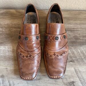 Mark Nason Lounge Studded Leather Loafers Men’s size 9.5